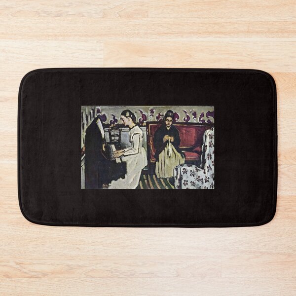 Item preview, 'Girl At Piano' by Cezanne (Reprint) designed and sold by Classic Visions Gallery.