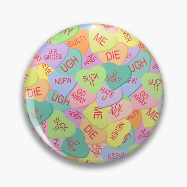 Item preview, Candy Hearts Pattern - SFW designed and sold by ajoymoon.