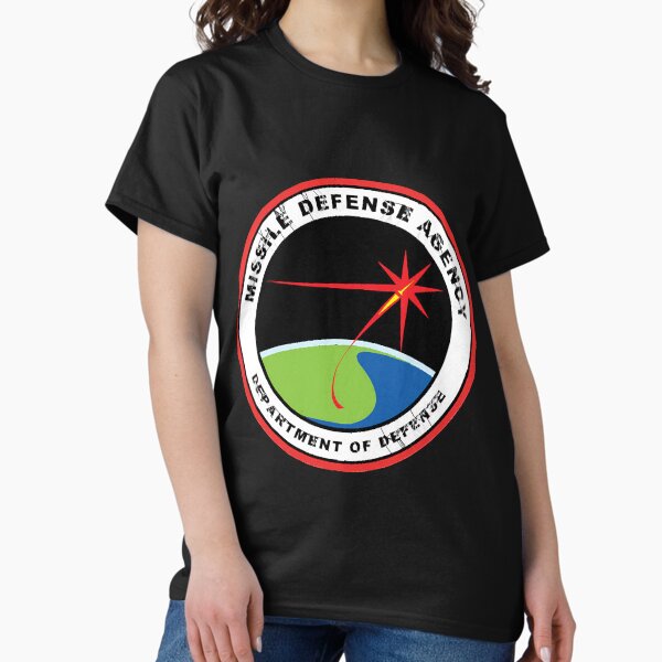 Vista previa del artículo con la obra «Escudo de la Agencia de Defensa de Misiles», diseñado y vendido por kaiNickell.