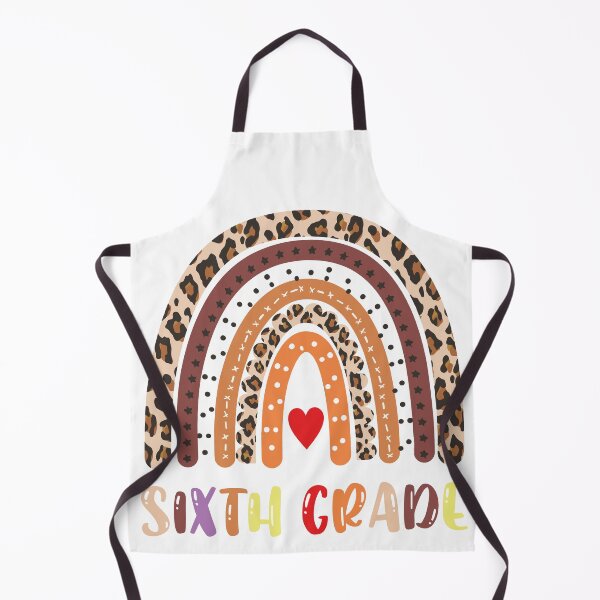 Item preview, Leopard Rainbow Sixth Grade Teacher First Day Of School designed and sold by Tatus Brinal.