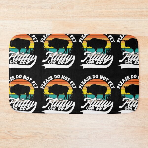 Item preview, Do Not Pet The Fluffy Cows - Funny Bison Buffalo designed and sold by GravitiTees.