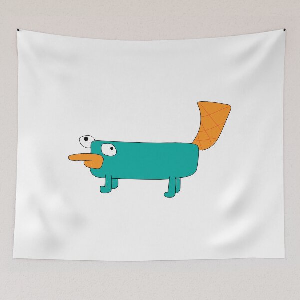 Item preview, Ugly Perry the Platypus Doodle designed and sold by maddiemercer.