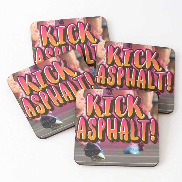 Item preview, Kick Asphalt! designed and sold by Marathon-Runner.