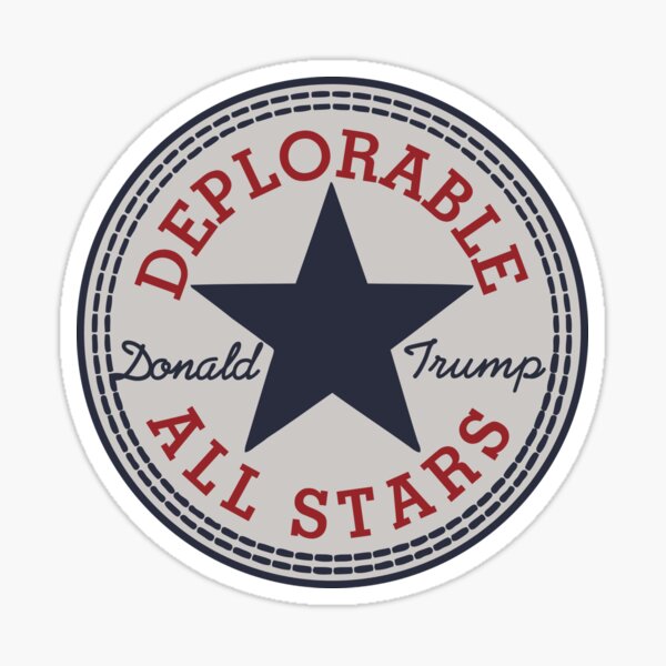 Deplorable All Stars Sticker