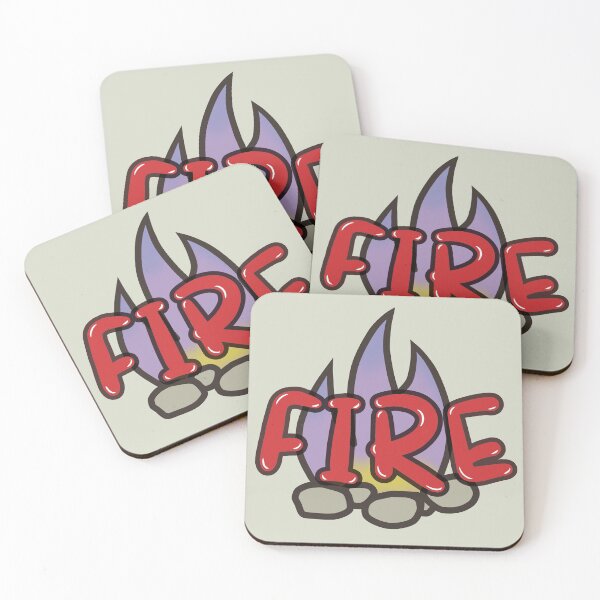 Item preview, Fire on Campfire - Camp Love designed and sold by ViewerEqualsPhoton.