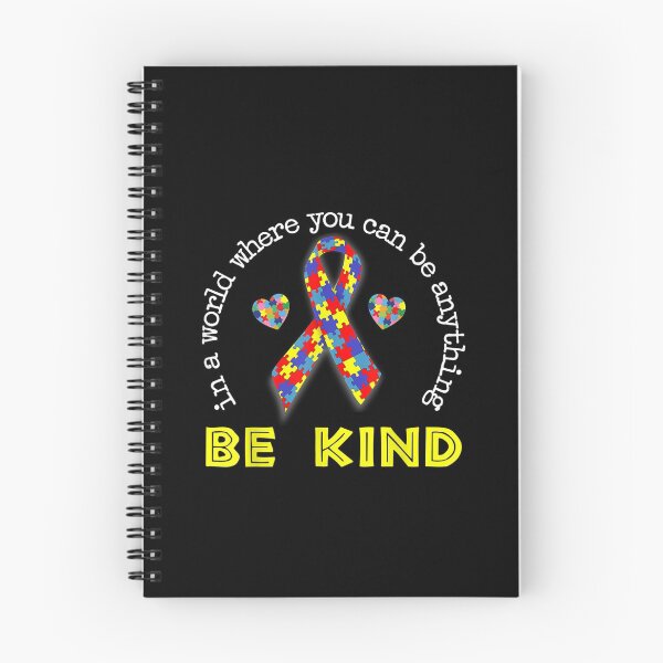 Item preview, En un mundo donde puedes ser cualquier cosa Sea amable Rompecabezas de autismo designed and sold by DaiShop.