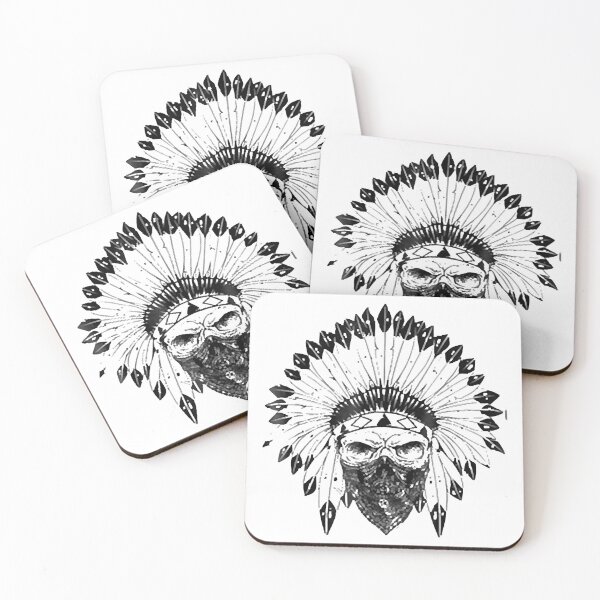 Item preview, Indian Skull Rag designed and sold by Schuermann Timothy.