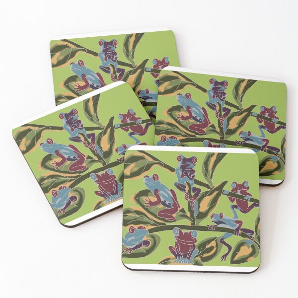 Item preview, Psychedelic Tree Frogs designed and sold by donaghys1.