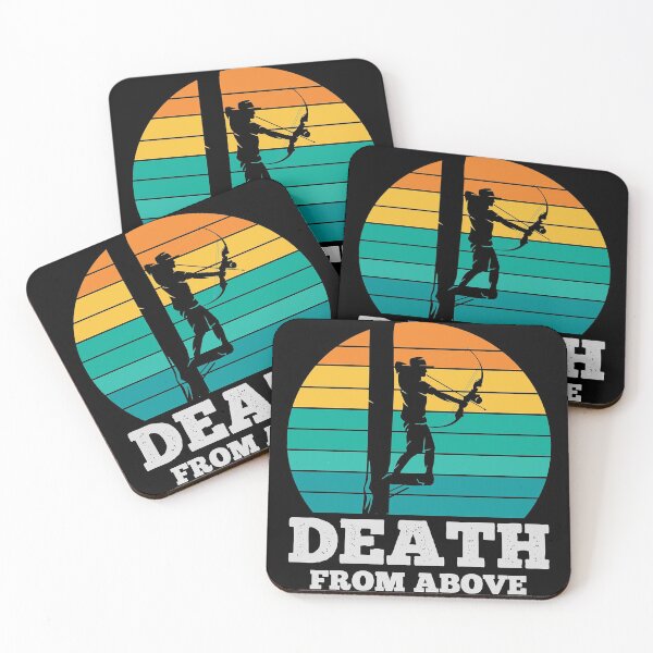 Item preview, When Seeing Death From Above Painful Bowhunting Archer Bowmen Target Shooting designed and sold by DeathAirborne.