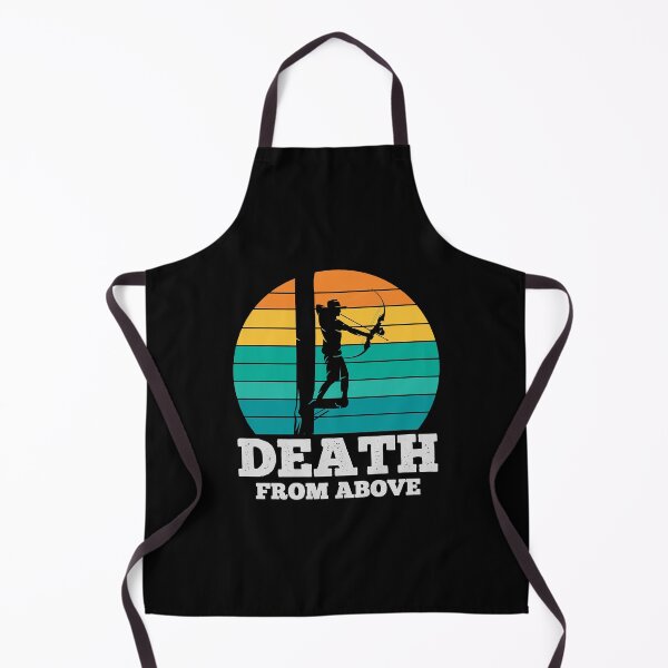 Item preview, When Seeing Death From Above Painful Bowhunting Archer Bowmen Target Shooting designed and sold by DeathAirborne.