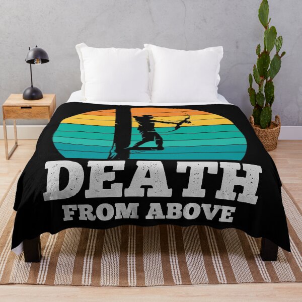 Item preview, When Seeing Death From Above Painful Bowhunting Archer Bowmen Target Shooting designed and sold by DeathAirborne.