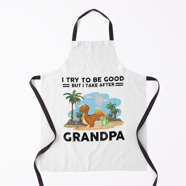 Item preview, Kids I Try To Be Good But I Take After My Grandpa Funny Dinosaur designed and sold by GiselleShop.