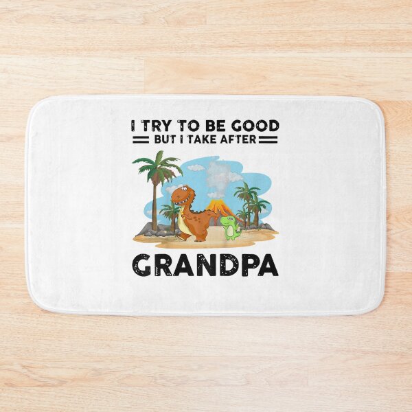 Item preview, Kids I Try To Be Good But I Take After My Grandpa Funny Dinosaur  designed and sold by GiselleShop.