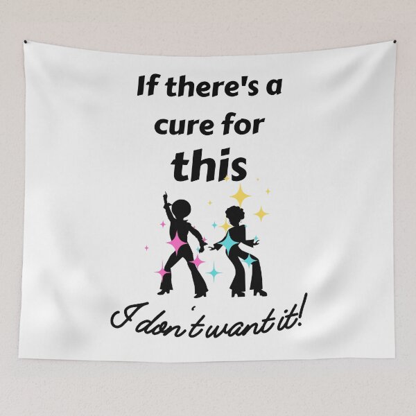 Item preview, I don't need a Cure! - Black Color designed and sold by Kedo Momo.