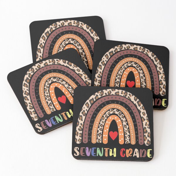 Item preview, Leopard Rainbow Seventh Grade Teacher First Day Of School designed and sold by Tatus Brinal.