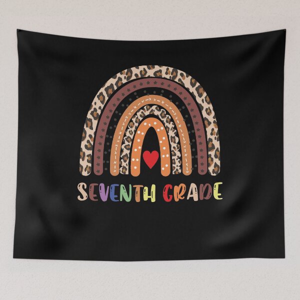 Item preview, Leopard Rainbow Seventh Grade Teacher First Day Of School designed and sold by Tatus Brinal.