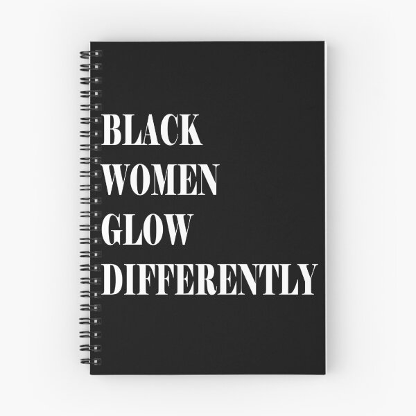 Item preview, Black Women Glow Differently designed and sold by FreeMood.