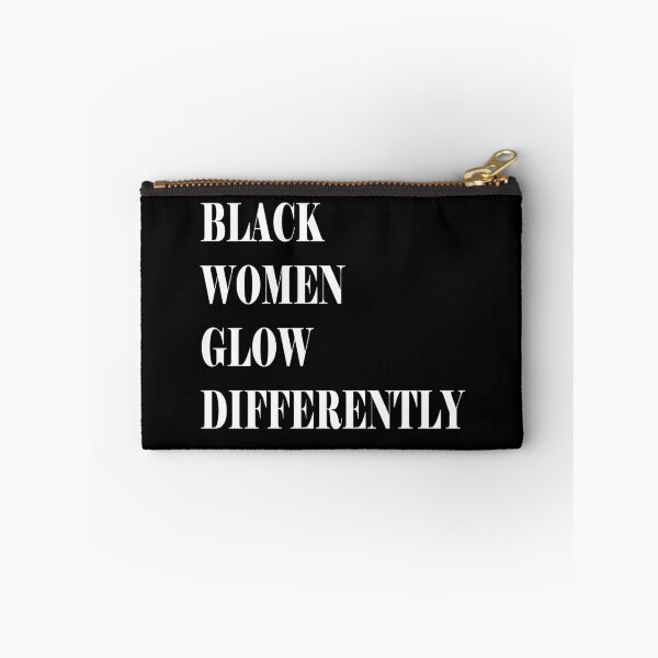Item preview, Black Women Glow Differently designed and sold by FreeMood.