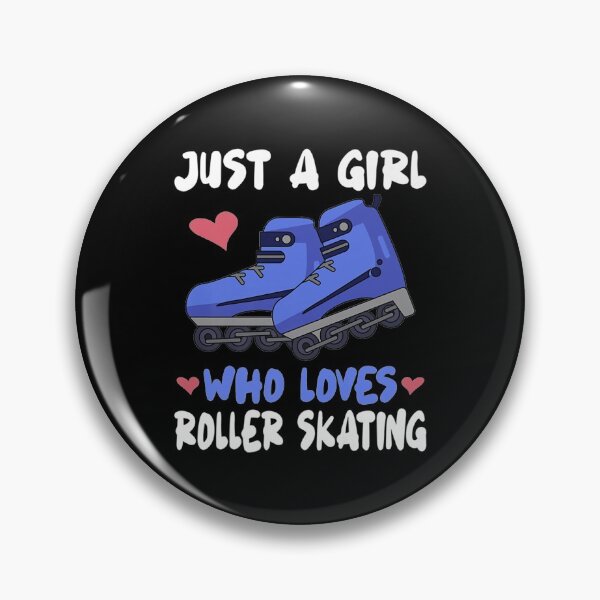 Item preview, JUST A GIRL WHO LOVES ROLLER SKATING Inline Skater Kid Women Premium  designed and sold by JethroShop.