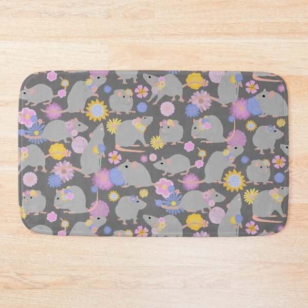 Item preview, Rats and Flowers designed and sold by Amy Hadden.