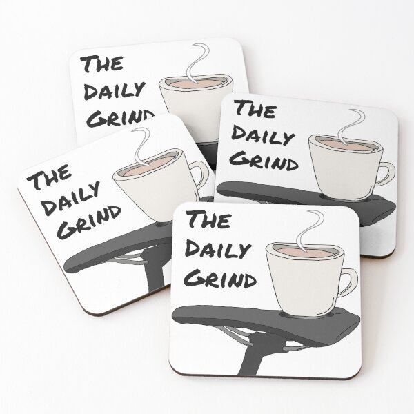 Item preview, Daily Grind Coffee and ride designed and sold by @p3p3ncil.