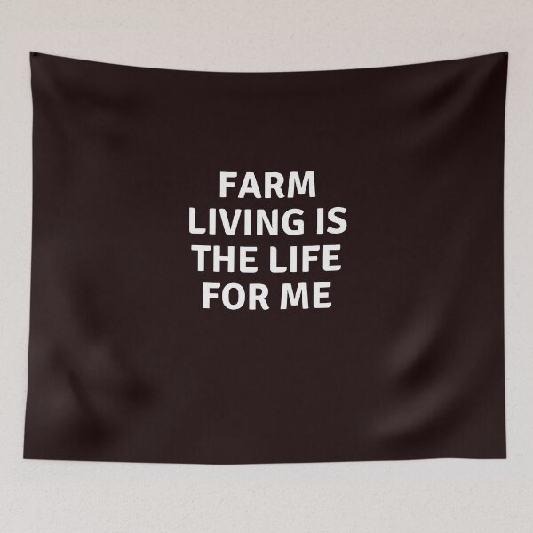 Item preview, Farm Living Is The Life For Me designed and sold by Slickyvert.