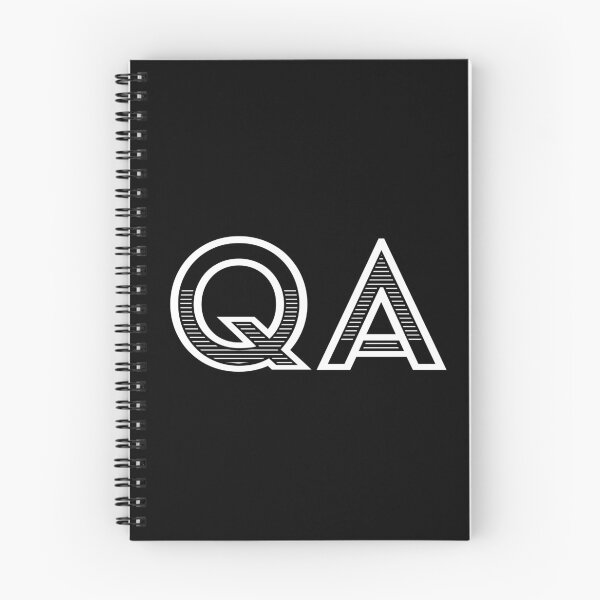 Item preview, QA - Quality Assurance (white text) designed and sold by OlivDesignsCo.