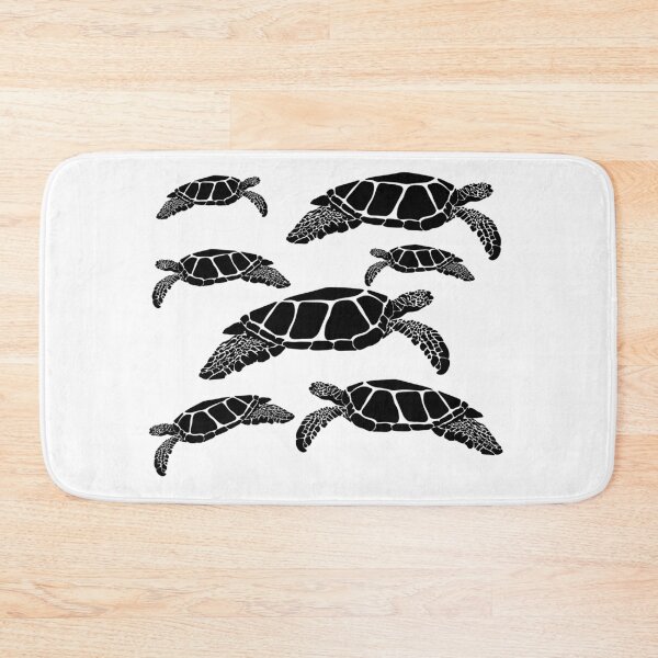 Item preview, ALOHA TURTLE BLACK DESIGN designed and sold by ArtByBaird.