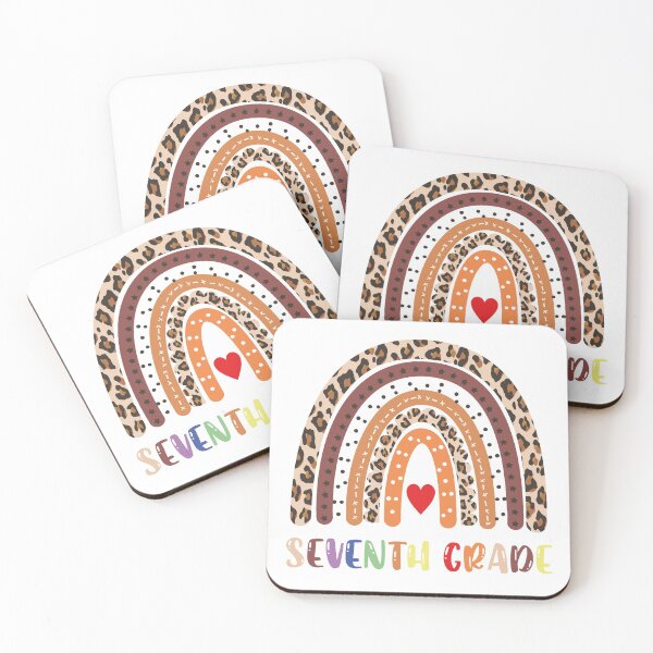 Item preview, Leopard Rainbow Seventh Grade Teacher First Day Of School designed and sold by Tatus Brinal.
