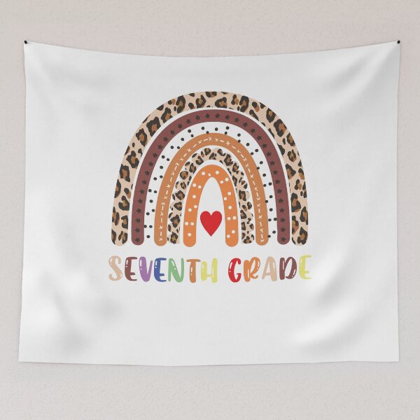 Item preview, Leopard Rainbow Seventh Grade Teacher First Day Of School designed and sold by Tatus Brinal.