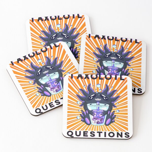 Item preview, I Axolotl Questions Kawaii designed and sold by wanasak.