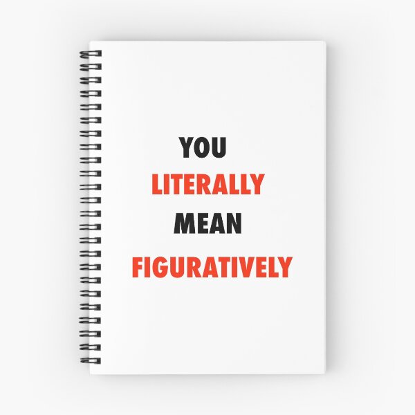 Item preview, Grammar Policing: Literally Vs. Figuratively designed and sold by LLCoolJane.