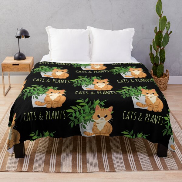 Item preview, Easily Distracted by Cats and Plants designed and sold by emryckvilch.