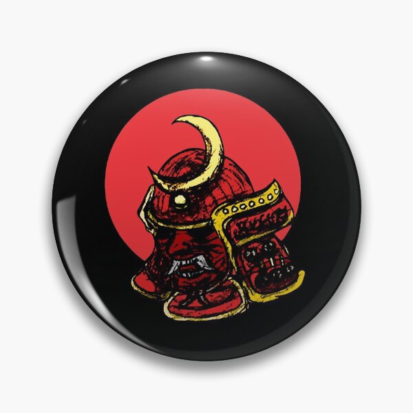 Artikelvorschau, Roter Samurai-Helm entworfen und verkauft von archabotte.