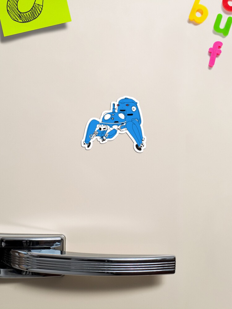 Thumbnail 1 of 3, Magnet, Tachikoma - Black outline, colour fill designed and sold by Adamasage.