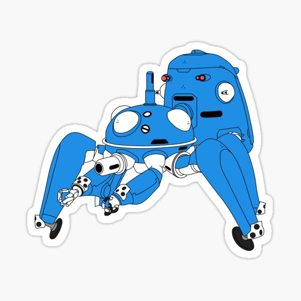 Item preview, Tachikoma - Black outline, colour fill designed and sold by Adamasage.