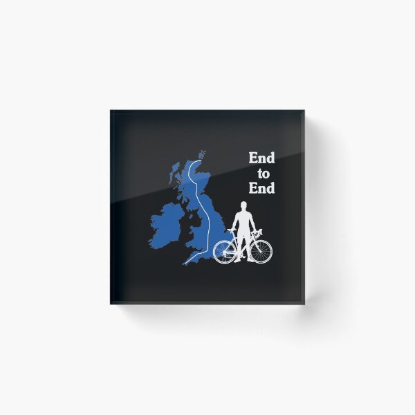 Item preview, End to End cycle challenge (blue/white) designed and sold by cycleexplorers.