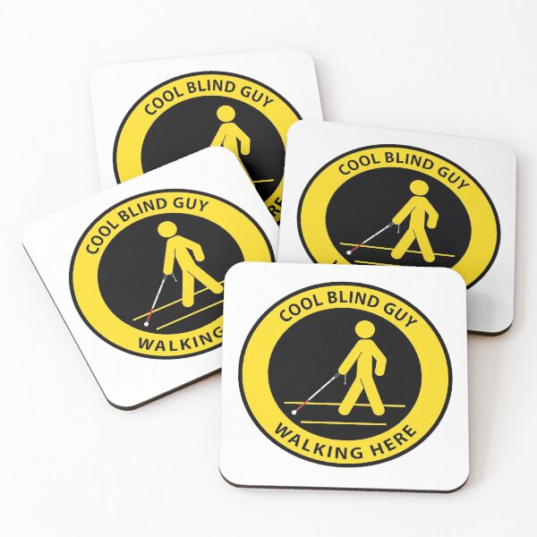 Item preview, Cool Blind Guy Walking Here designed and sold by IndeOandM.