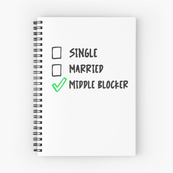 Item preview, Single Married Middle Blocker designed and sold by AsterAOwens45.