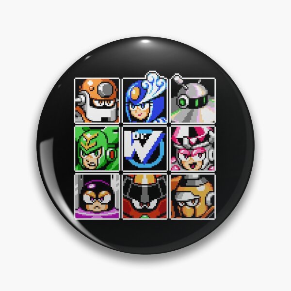 Item preview, Classic Megaman 9 robot masters pixel  designed and sold by archabotte.
