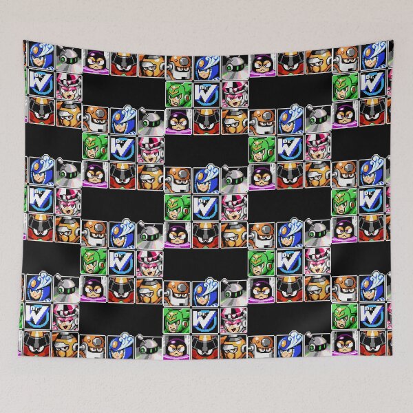 Item preview, Classic Megaman 9 robot masters pixel  designed and sold by archabotte.