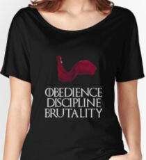 Gehorsam Disziplin Brutalität Baggyfit T-Shirt