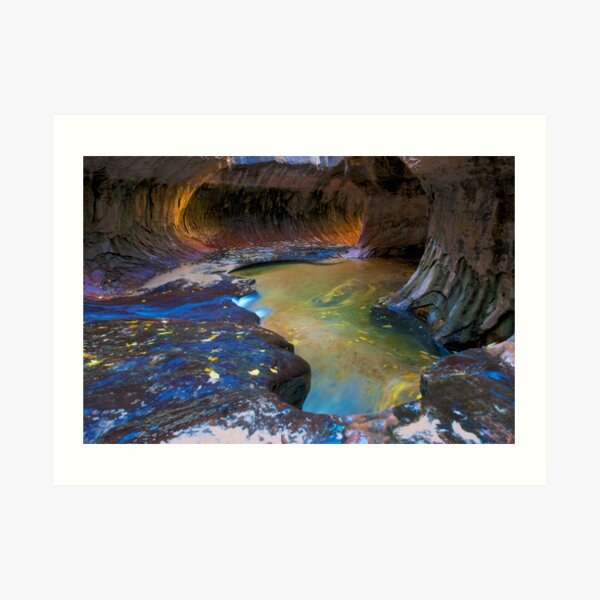 The Subway, Zion NP, Utah Art Print