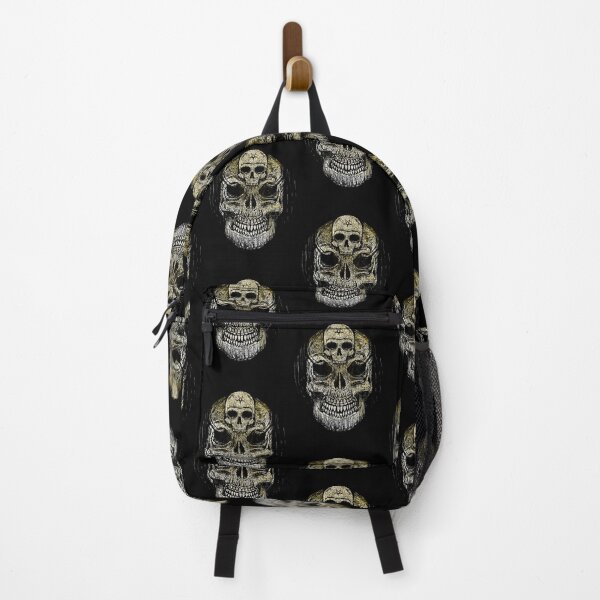 Item preview, Skull with glittered gold  designed and sold by rumortolayo.