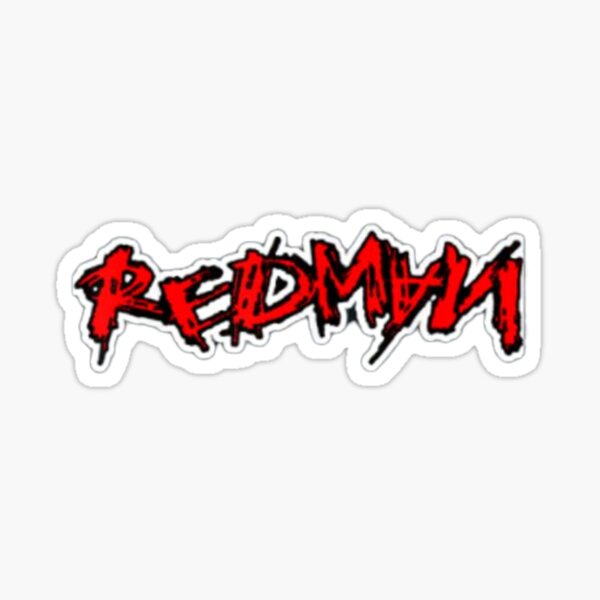 Redmans Funny HipHops For Men Women Sticker