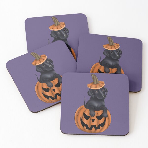 Item preview, Halloween Labrador Retriever, Cut Puppy in a Pumpkin, Jackolantern designed and sold by ElysianCreation.