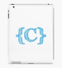 C Programming Logo iPad Case/Skin