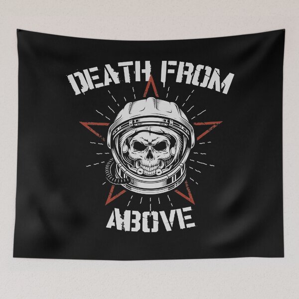 Item preview, Vintage Style When Seeing Death From Above Painful Astronaut Rock Premium designed and sold by DeathAirborne.