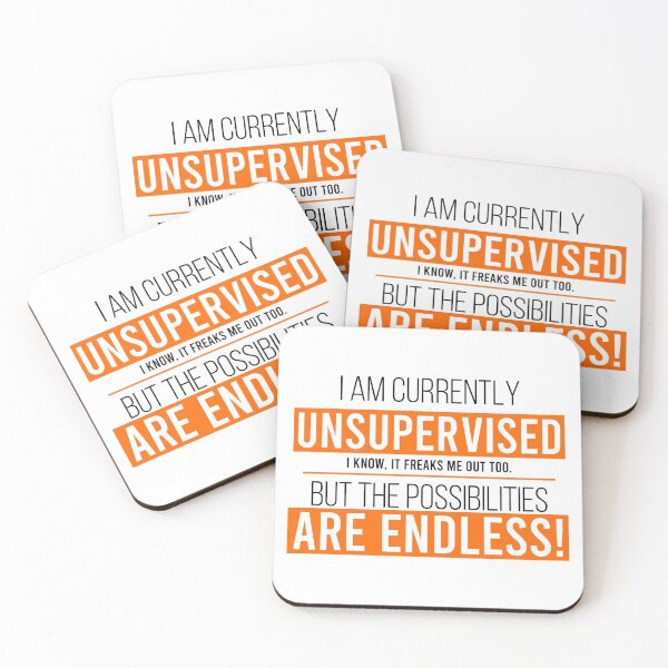Item preview, Currently Unsupervised Sarcastic Men Very Funny designed and sold by AweSoMe Shirts.