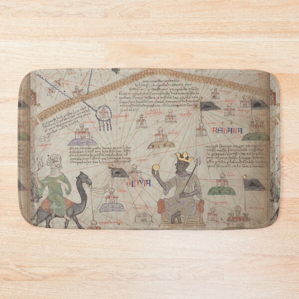Item preview, Catalan Atlas Sheet (Western Sahara) designed and sold by Cosmonauteur.